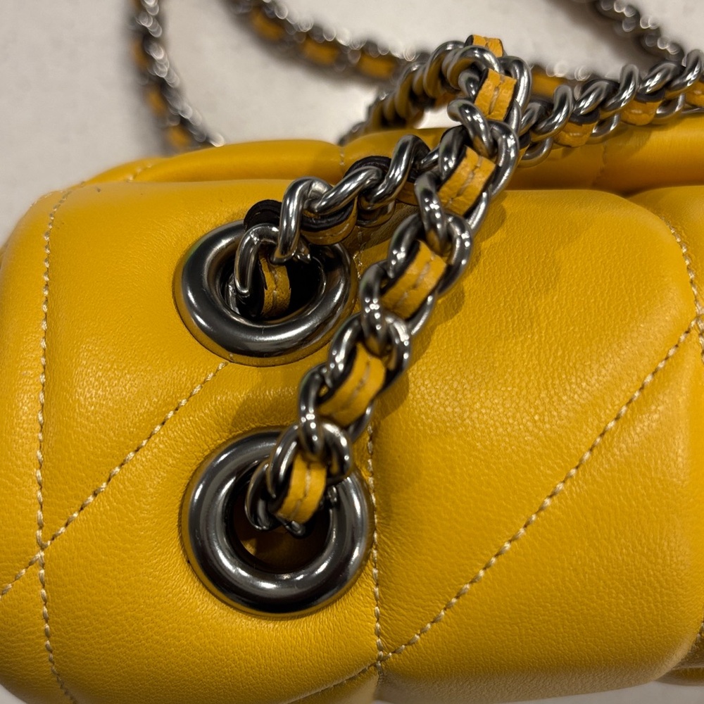 Coach Mustard Tabby 20 Shoulder Bag - Picture 9 of 12